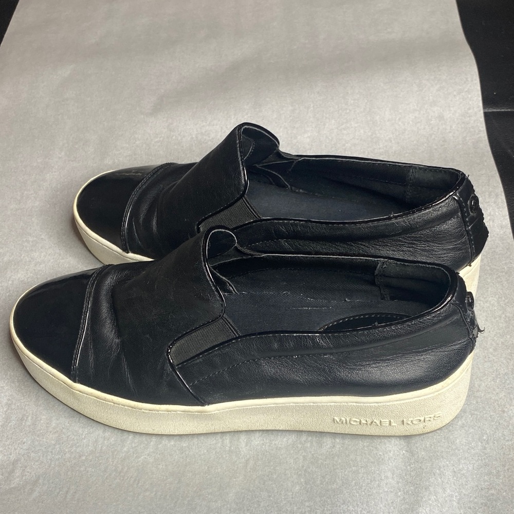Michael Kors Black Slip-On Sneakers